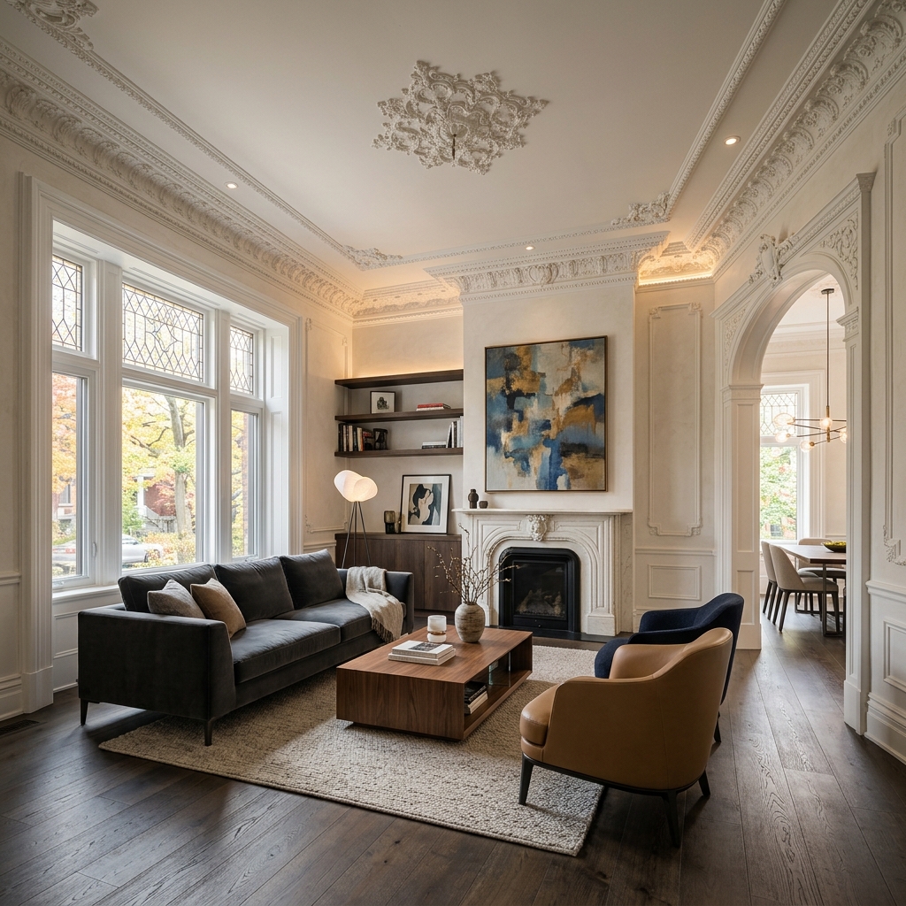 Outremont Heritage Interior